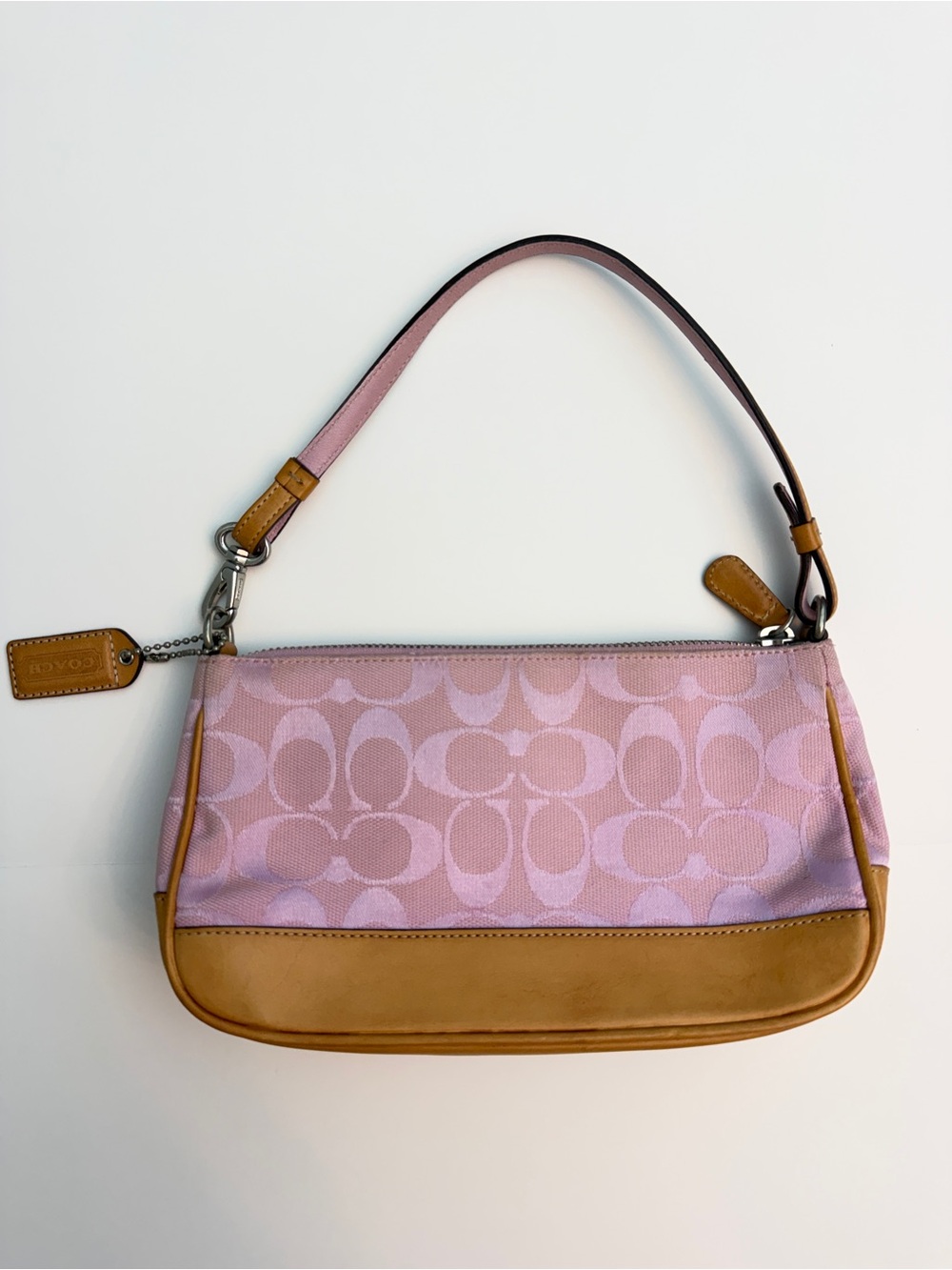 Vintage Y2K Coach Signature Demi Pouch (Style 6094)